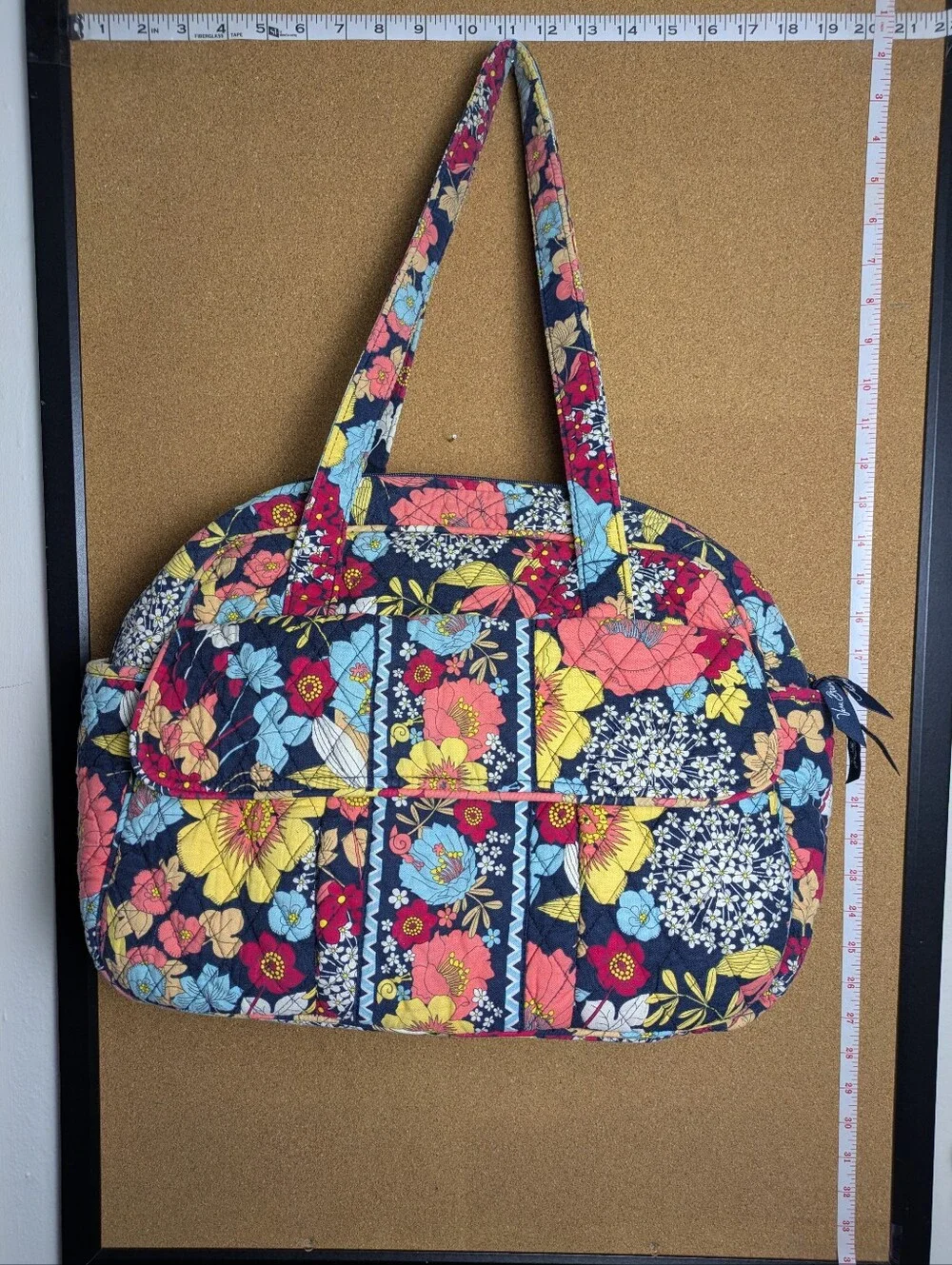 Vera Bradley Weekender/Diaper Bag – Happy Snails Print